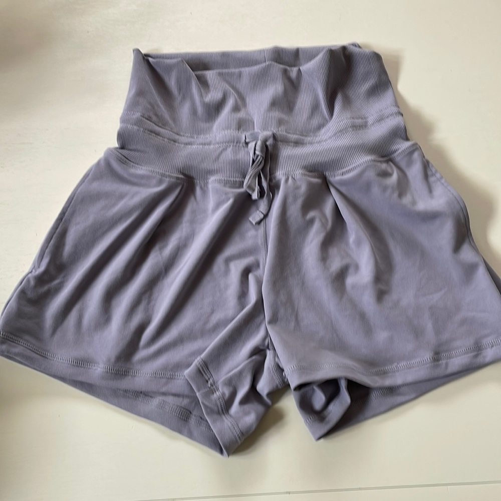 Fabletics purple shorts size small